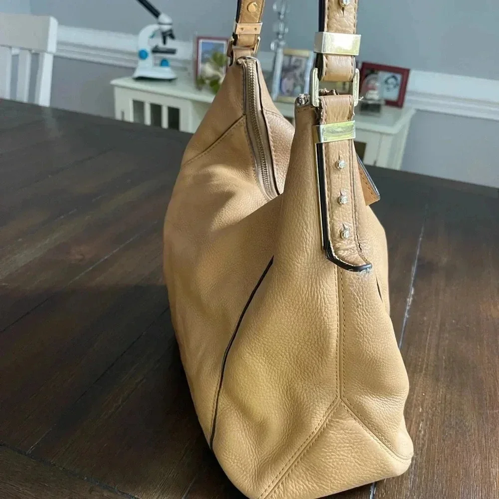 Michael Kors leather hobo bag